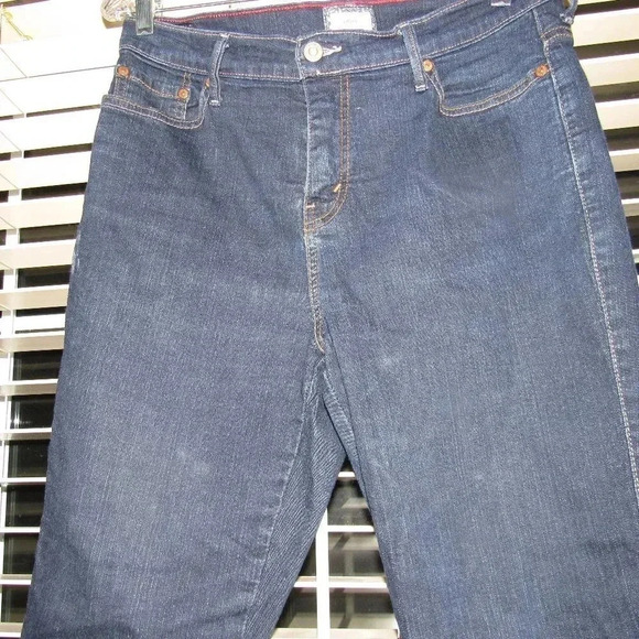 LEVI’S Perfectly Sliming 512 Ankle Pencil Jeans 12 - Picture 2 of 6